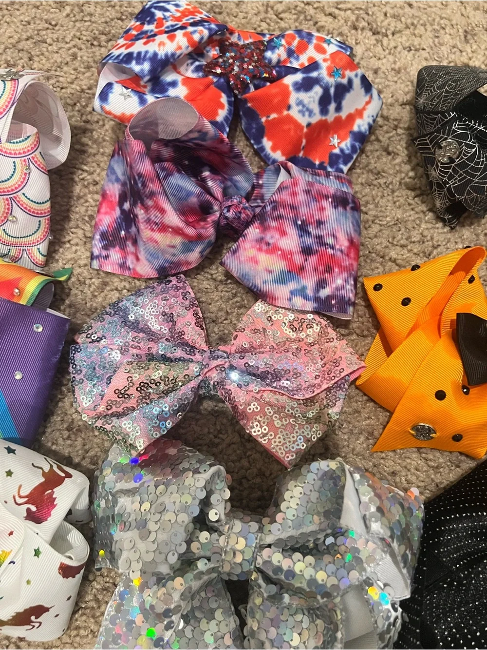 Large JoJo Siwa hair bows bundle of 10